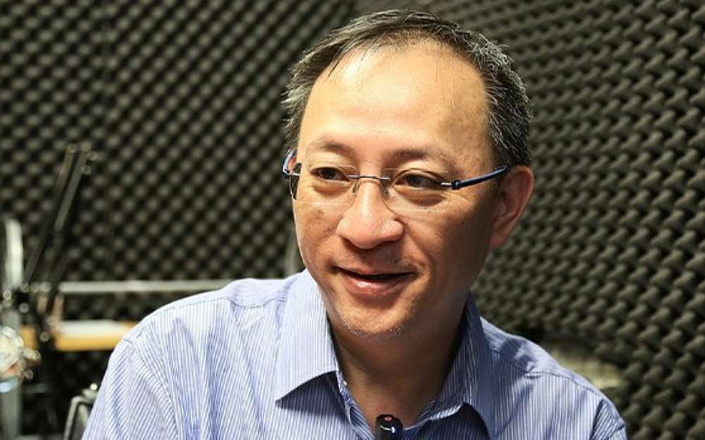Hong Kong radio host Wan Yiu-sing, also called Giggs, is shown in an undated photo.Photo Courtesy:RFA 